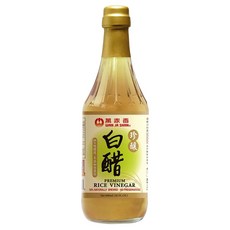 萬家香 珍釀白醋 100%純天然釀造 不添加防腐劑, 600ml, 1瓶