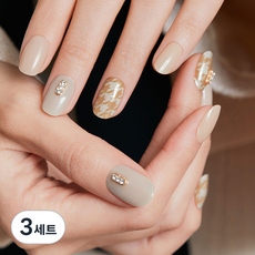 오호라 젤스트립 네일 30p 세트, 애티튜드, 3세트