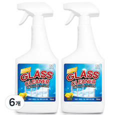생활공식 퍼펙트 유리세정제, 750ml, 6개