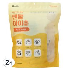 허글 강아지 가수분해 저칼로리 대용량 덴탈껌 30p, 2개, 300g, 연어