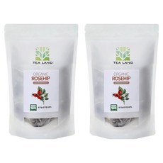 T-Land 有機玫瑰果茶包, 1.5g, 20入, 2個