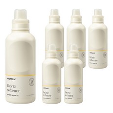 ATOPALM 愛多康 嬰幼兒用纖維柔軟精 小蒼蘭棉花香 正裝, 6個, 1L