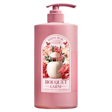BOUQUET GARNI 絲角蛋白洗髮精白麝香香精, 1個, 1L
