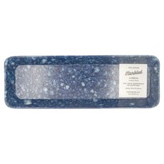 Hightide 大理石紋 長方盤 MELAMINE, 藍色