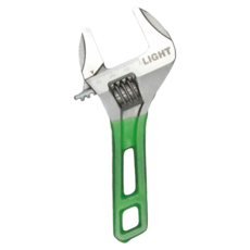 VOREX 大開口活動板手, 短柄, CRV鋼, 1支