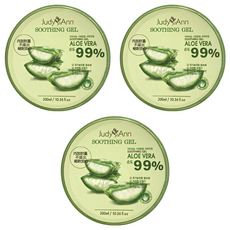 JudyAnn 99% 蘆薈保濕舒緩凝膠, 3罐, 300ml
