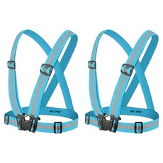 엑스밴드 안전 반사조끼, 스카이, 2개