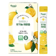 퍼니트 하루하나 유기농 레몬즙, 200ml, 280g, 1개