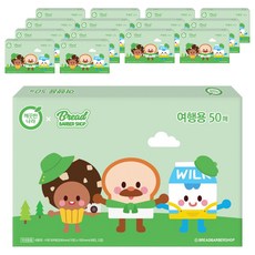 KleanNara 可綠納樂 麵包理髮師 旅行用面紙, 15個, 50入