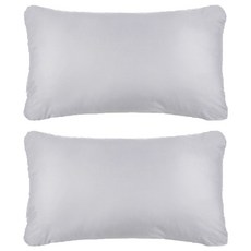 홈랩 릴렉스 필로우 베개, 그레이 + 화이트, 2개