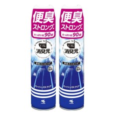 KOBAYASHI 小林製藥 消臭元 浴廁消臭噴霧 便臭專用, 280ml, 2瓶