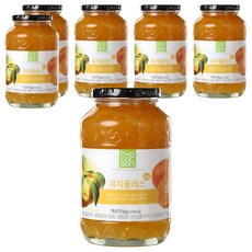 초록원 유자플러스감귤 차, 1kg, 1개입, 6개