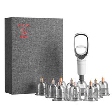 Hwato 華佗牌 拔罐錦緞禮盒10件組, 1組