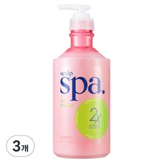 KERASYS 頭皮SPA去屑護髮素 清新花香, 3個, 750ml