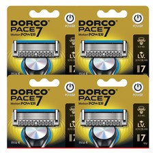 DORCO 多可樂客 PACE 七動能刮鬍刀片, 4入, 4個