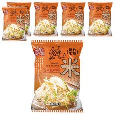 南興米粉 新竹純米米粉 200g 嚴選台灣好米製作 口感Q彈 無添加防腐劑, 6包