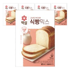 CJ BEKSUL 白雪 CJ The First Food Company吐司預拌粉, 5個, 760g