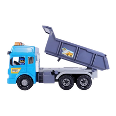 kidmate 孩子王 台灣好車隊 大型砂石車 藍色玩具, 1個