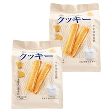 日日旺 牛奶味曲奇餅, 168g, 2袋