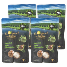 Macadamias Australia 帶殼夏威夷豆 香草, 香脆堅果，保留果仁原始香氣, 225g, 4包