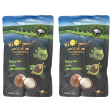 Macadamias Australia 帶殼夏威夷豆 香草 保留果仁原始香氣, 225g, 2包