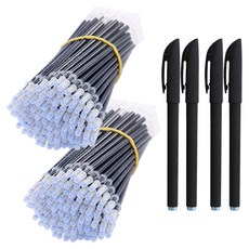 瞬銷考古題 氣化消失筆芯 100入 + 相容筆管 2入 0.5mm, 單一顏色, 2套