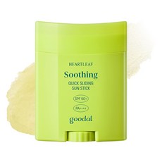 goodal 魚腥草鎮靜速滑防曬棒 SPF 50+ PA++++, 1個, 22g