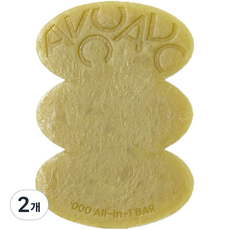 Purz Seoul酪梨多效合一潔膚皂, 100g, 2個