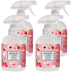 BOUQUET GARNI 黑櫻桃衣物噴霧，500毫升, 黑櫻桃香, 500ml, 4瓶