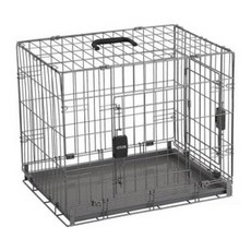 doter 寵愛物語 2合1訓練休憩多功能寵物籠, 黑色, 1個