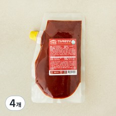 꾸버가 만능볶음양념, 600g, 4개