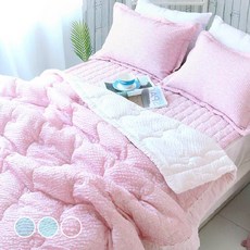 Beau Monde Maison系列碎花泡泡紗絎縫薄被寢具組