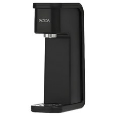 iSODA 愛蘇打 全自動氣泡水機，霧面黑色質感，含60L氣瓶，1L+0.5L專用水瓶, IS-909
