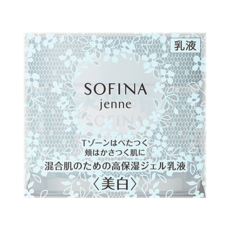SOFINA 蘇菲娜 透美顏控油水凝乳液 美白 混合肌高保濕, 50g, 1盒