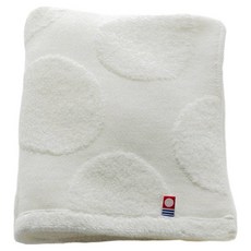 MARUSHIN 丸真 今治月光點點紗布洗臉巾 54g, 1條, 白色