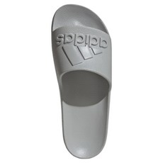 adidas 愛迪達 男女款 ADILETTE AQUA 拖鞋 IF6068, 灰色, 4, 1雙