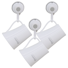 Glaster 倒置牙刷杯套裝, 單色, 3組