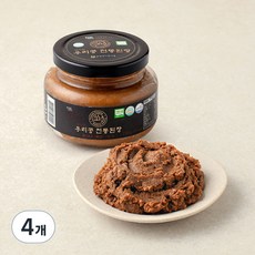 담가 순창 성가정 우리콩 전통 된장, 220g, 4개