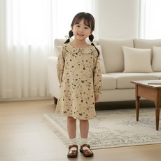 CONTIKIDS 女童款Rujul花朵連身裙