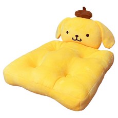 Sanrio 三麗鷗 布丁狗造型坐墊 SPN2065, 布丁狗 黃色