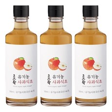 Kosrak 蘋果醋, 300ml, 3個