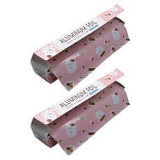 可愛 Marukki 鋁箔紙 20cm x 2m 貓咪 MP432, 2個