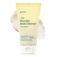 goodal 米漿面膜潔面乳, 1個, 150ml