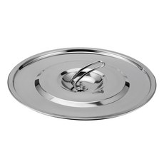 Balunfini 強化不鏽鋼大湯鍋燉鍋鍋蓋, 40cm, 1個