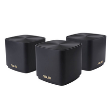 ASUS 華碩 ZenWiFi Wi-Fi 6 無線路由器 AX1800 Mesh 黑色 3個, XD4 Plus, 1組