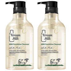 Kream milk女性私密溫和潔淨凝膠, 2瓶, 520ml