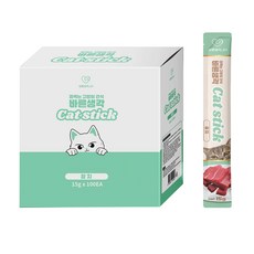 바른생각 고양이 스틱 100p, 1.5kg, 1개, 참치 1.5kg, 1개, 참치