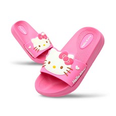 Hello Kitty女童款剪裁拖鞋