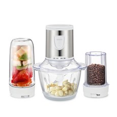 DANMI 3合1電動多功能萬用切碎調理機 DA-BLSM01, DA-BLSM01(白色)