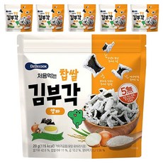 처음먹는 찹쌀 김부각 과자, 양파, 20g, 6개